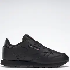 REEBOK - Zapatillas Urbanas Niño Classic Leather Negro