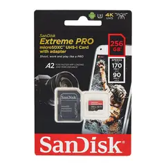 SANDISK - Extreme Microsd W/adapter 256g