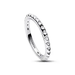 PANDORA - Anillo Pirámides Oro Rosa 14k Me