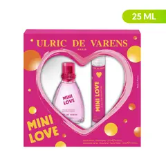 ULRIC DE VARENS - Estuche Mini Love Edp 25 Ml + Roller 20 Ml United Distillersvintners Chile Mujer
