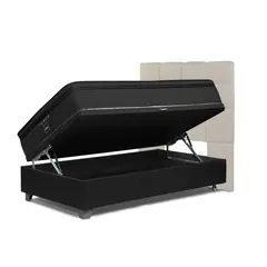 ROSEN - Dormitorio Boxet Tempo Issey Niebla 1.5 Plz