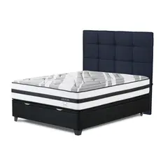 ROSEN - Dormitorio Boxet Driven Issey Grafito Queen