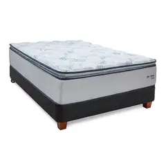DRIMER - Cama Box Tarima New Ozono 1.5 Plz + 1 Almohada