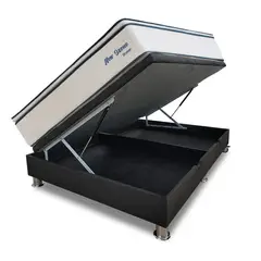 DRIMER - Cama Boxet Practibox New Ozono Queen + 2 Almohadas