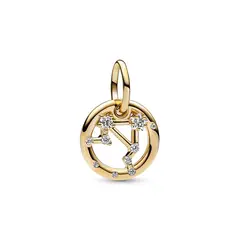 PANDORA - Charm Colgante Zodiaco Libra 14k