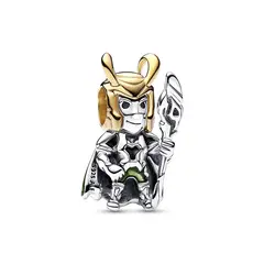 PANDORA - Charm Loki De Marvel 14k