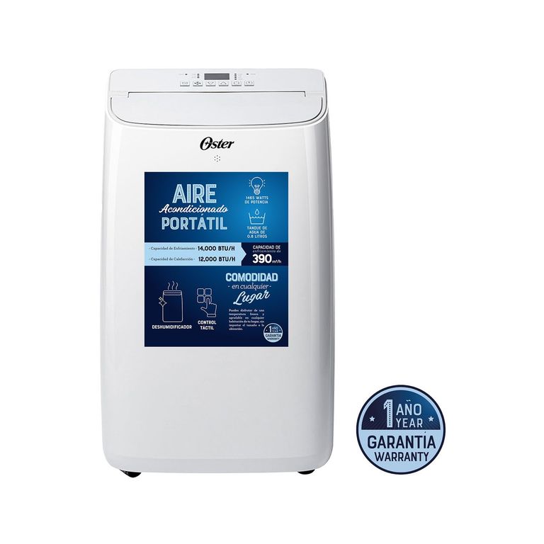 Aire Acondicionado Portátil Pacpor1412fwe