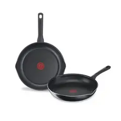 T-FAL - Set X2 Sartenes Aluminio 26 Y 30 Cm