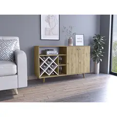 TUHOME - Mueble Bar Vihti Macadamia Bl