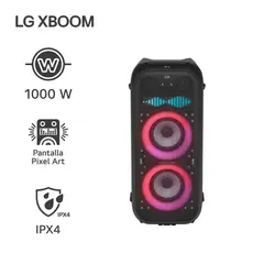 LG - Parlante XBOOM XL9T 1000W Bluetooth IPX4 Pixel Art