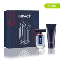 TOMMY HILFIGER - Set Holiday Impact Eau De Toilette 50ml + Hair Body 100ml Hombre