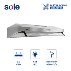 SOLE - Campana Extractora Roma 60 Cm
