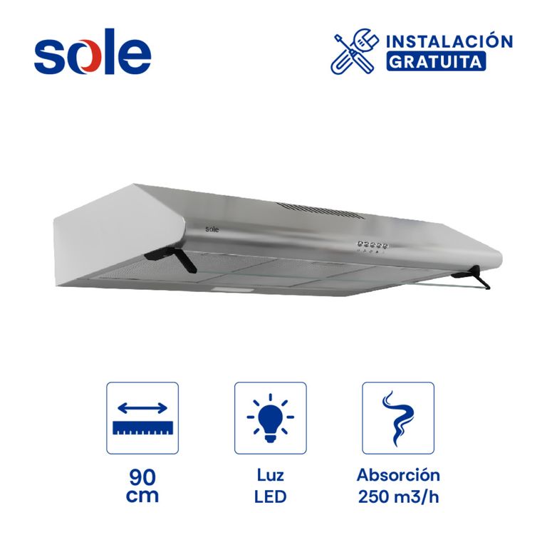 Campana Extractora Hera 90 Cm