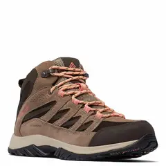 COLUMBIA - Bota Mujer Crestwood Mid Waterproof Marrón