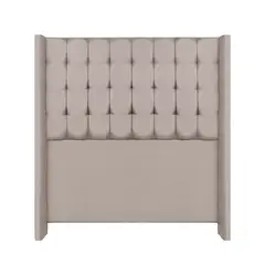 DROM - Cabecera Mild Cuadros 2Plz Beige