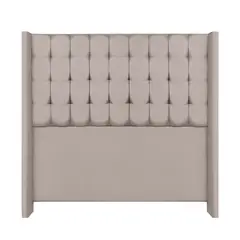 DROM - Cabecera Mild Cuadros Queen Beige