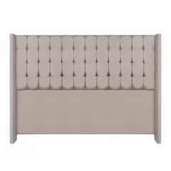 DROM - Cabecera Mild Cuadros King Beige