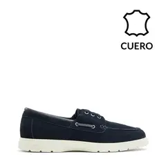 ALDO - Zapatos Casuales Azul Marino Cuero