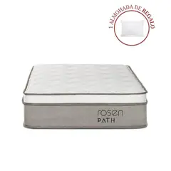 ROSEN - Colchón Path 1 Plz + 1 Almohada