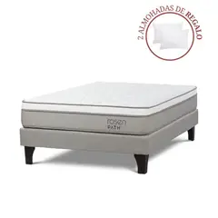 ROSEN - Cama Europea Path 2 Plz + 2 Almohadas