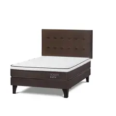 ROSEN - Dormitorio Europeo Path New West 2 Plz + 2 Almohadas