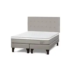ROSEN - Dormitorio Europeo Path New West Queen + 2 Almohadas