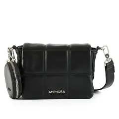 AMPHORA - Crossbody Meli Negro