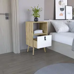 TUHOME - Velador 1 Cajón Huna Macada