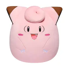 SQUISHMALLOWS - Peluche 35cm Clefairy Pokemon
