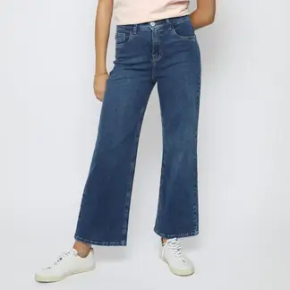 SYBILLA - Jean Straight Tiro Medio Mujer