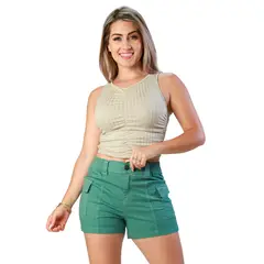 FORDAN JEANS - Short Algodón Mujer Ford