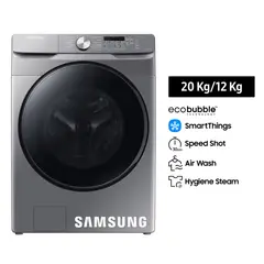 SAMSUNG - Lavaseca EcoBubble 20KG/12KG Plateada WD20T6000GP/PE