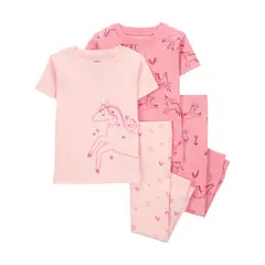 CARTER'S - Pijama 4 Piezas Bebé Niña Carters