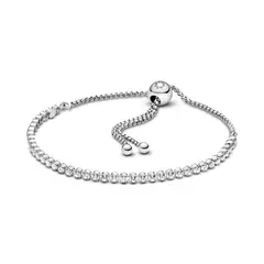 PANDORA - Pulsera Cierre Deslizante Hebras