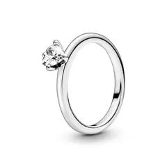 PANDORA - Anillo En Plata Con Corazón Abierto