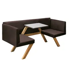 MICA - Sofa 2 Cuerpos Con Mesa Incorporada Tokyo