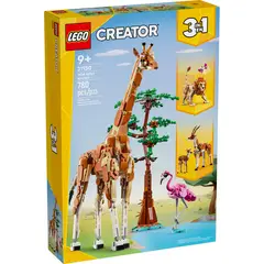 LEGO - Bloque Legos Creator Safari De Animales Salvajes