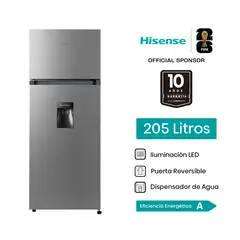 HISENSE - Refrigeradora 205L Top mount Frost RD267