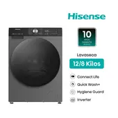 Hisense 12Kg 8Kg Carga Frontal