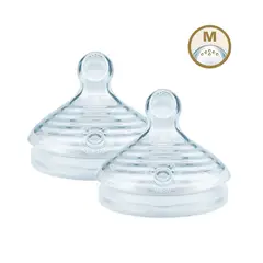 NUK - Pack X2 Tetina For Nature Flujo M