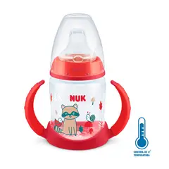 NUK - Vaso De Aprendizaje First Choice Con Control De Temperatura 150ml Rojo