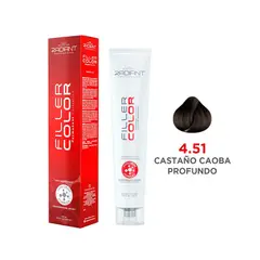RADIANT - Filler Color Tinte 4.51 Castaño Caoba Profunidadeso Tubo 100ml