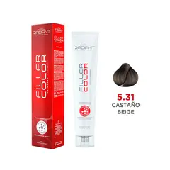 RADIANT - Filler Color Tinte 5.31 Castaño Beige Tubo 100ml