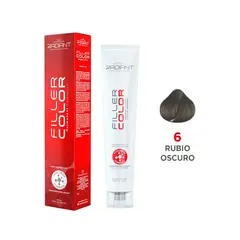 RADIANT - Filler Color Tinte 6 Rubio Oscuro Tubo 100ml