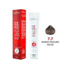 RADIANT - Filler Color Tinte 7.7 Rubio Oscuro Mate Tubo 100ml
