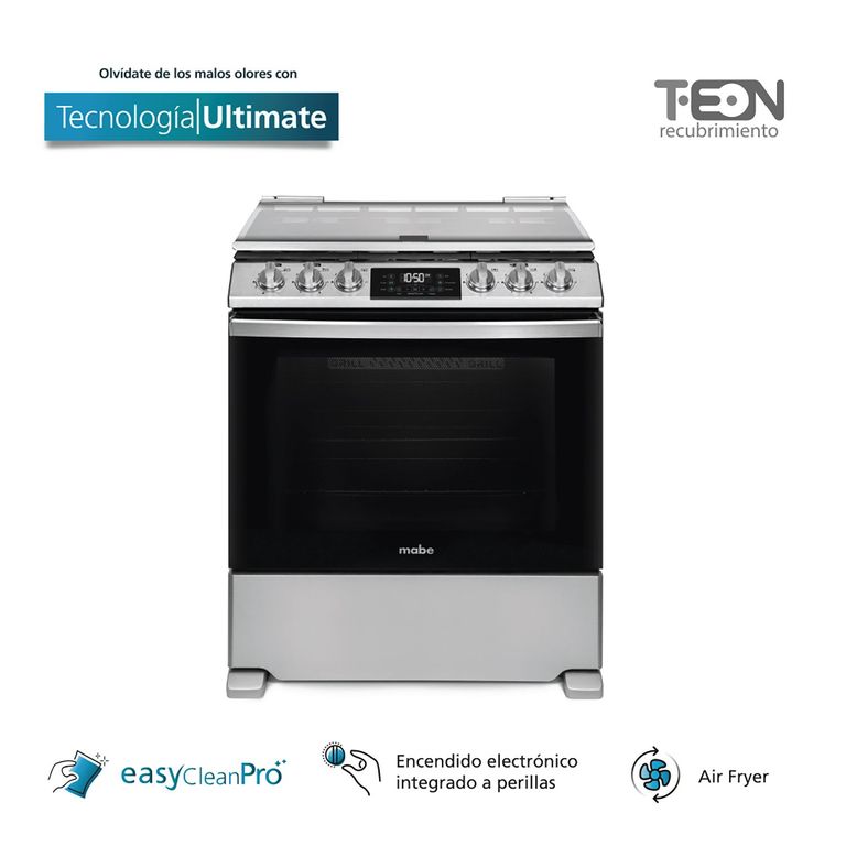 Cocina a Gas 76Cm 6 Hornillas Inox EMH7614DATMSS0