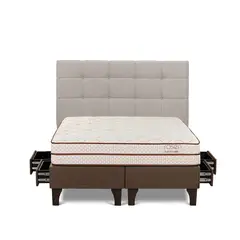 ROSEN - Dormitorio Con Cajones Autonomy Land Issey Niebla King