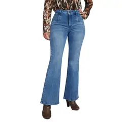 VRP BY VIVIANA RIVAS PLATA - Jean Flare Tiro Alto Mujer