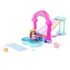 BARBIE - Set De Juego Chelsea Resbaladilla De Agua