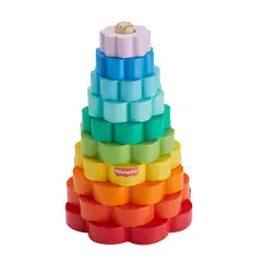 FISHER PRICE - Juguete Para Bebés Anillos Apilables De Madera